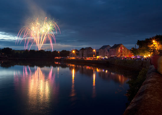 Fireworks over the River Lennon, Ramelton